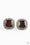 Ice Palace Brown Paparazzi Earring Cashmere Pink Jewels