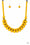 Caribbean Cover Girl Yellow Paparazzi Necklace Cashmere Pink Jewels
