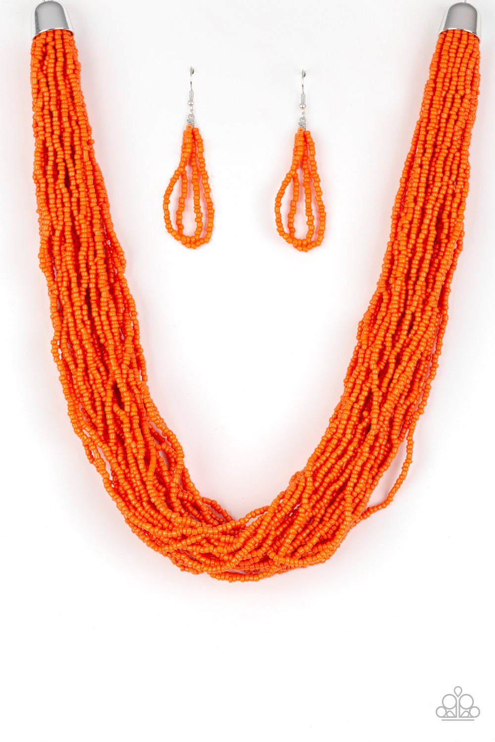 The Show Must CONGO On! Orange Paparazzi Necklace Cashmere Pink Jewels