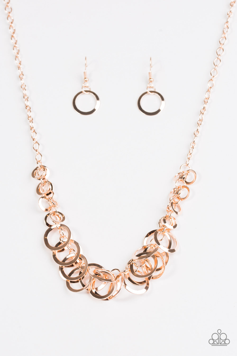 Royal Circus Rose Gold Paparazzi Necklace Cashmere Pink Jewels