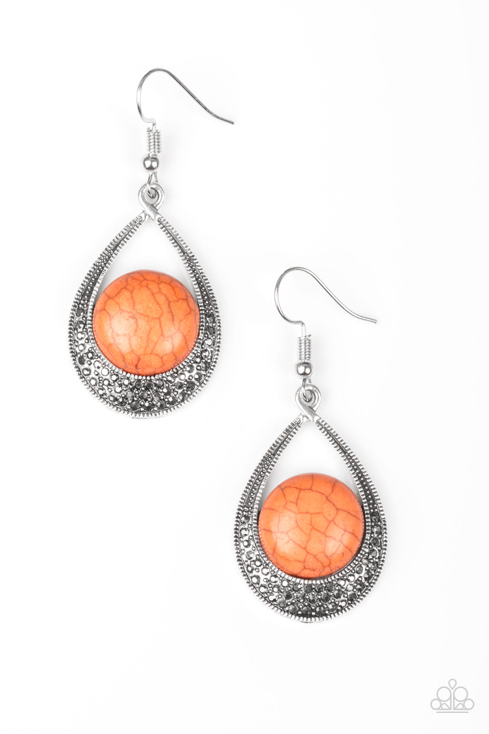 Richly Rio Rancho Orange Paparazzi Earring Cashmere Pink Jewels