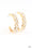 Glitter Galaxy Gold Paparazzi Earrings Cashmere Pink Jewels