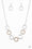 Modern Day Madonna Brown Paparazzi Necklace Cashmere Pink Jewels