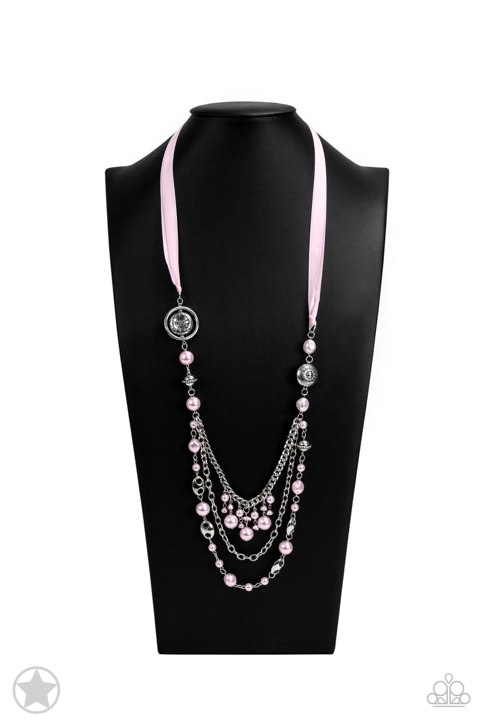 All The Trimmings Pink Paparazzi Necklace Cashmere Pink Jewels