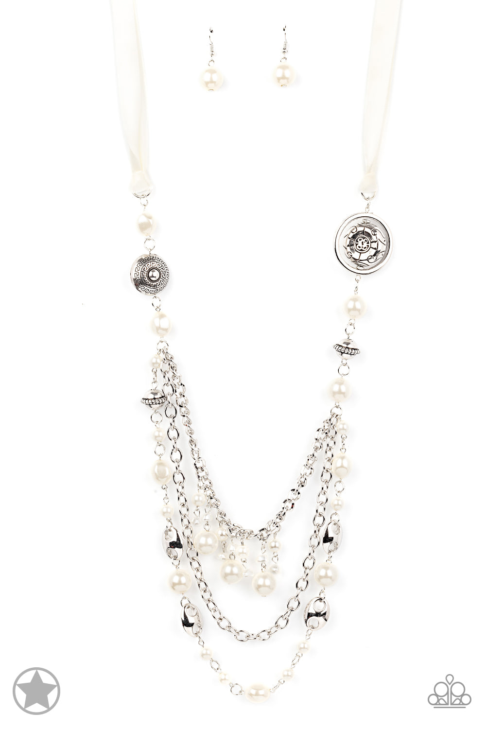 All The Trimmings Ivory Paparazzi Necklace Cashmere Pink Jewels