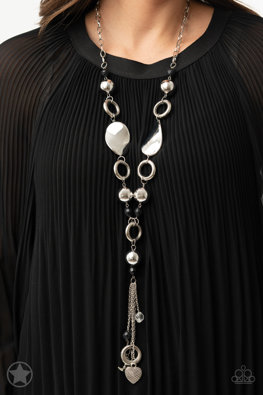 Total Eclipse Of the Heart Paparazzi Necklace Cashmere Pink Jewels