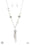 Designated Diva White Paparazzi Necklace Cashmere Pink Jewels