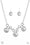 Hypnotized Silver Paparazzi Necklaces Cashmere Pink Jewels