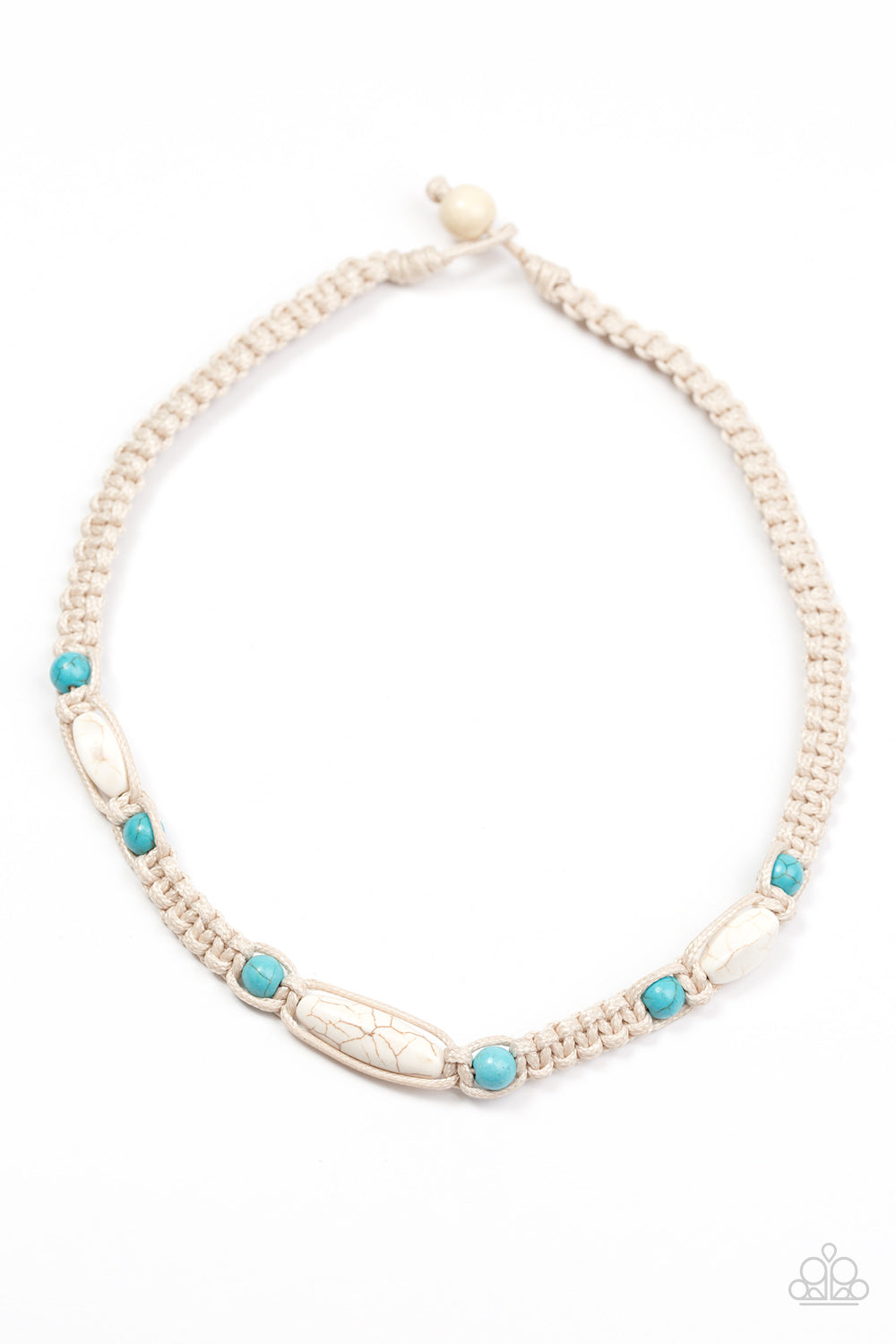 Desert Cliffs White Paparazzi Necklace Cashmere Pink Jewels