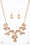 The Sands of Time Gold Paparazzi Necklaces Cashmere Pink Jewels
