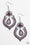 Congo Cadence Purple Paparazzi Earring Cashmere Pink Jewels