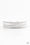 Unstoppable White Paparazzi Bracelet Cashmere Pink Jewels