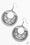 Modernly Mayan Silver Paparazzi Earring Cashmere Pink Jewels