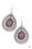 Sweet As Spring Pink Paparazzi Earrings Cashmere Pink Jewels