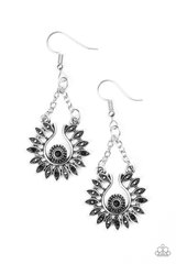 Cancun Can-Can Black Paparazzi Earring Cashmere Pink Jewels