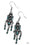 Spring Bling Blue Paparazzi Earring Cashmere Pink Jewels