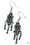 Spring Bling Blue Paparazzi Earring Cashmere Pink Jewels