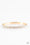 Decked Out In Diamonds Gold Paparazzi Bracelet Cashmere Pink Jewels