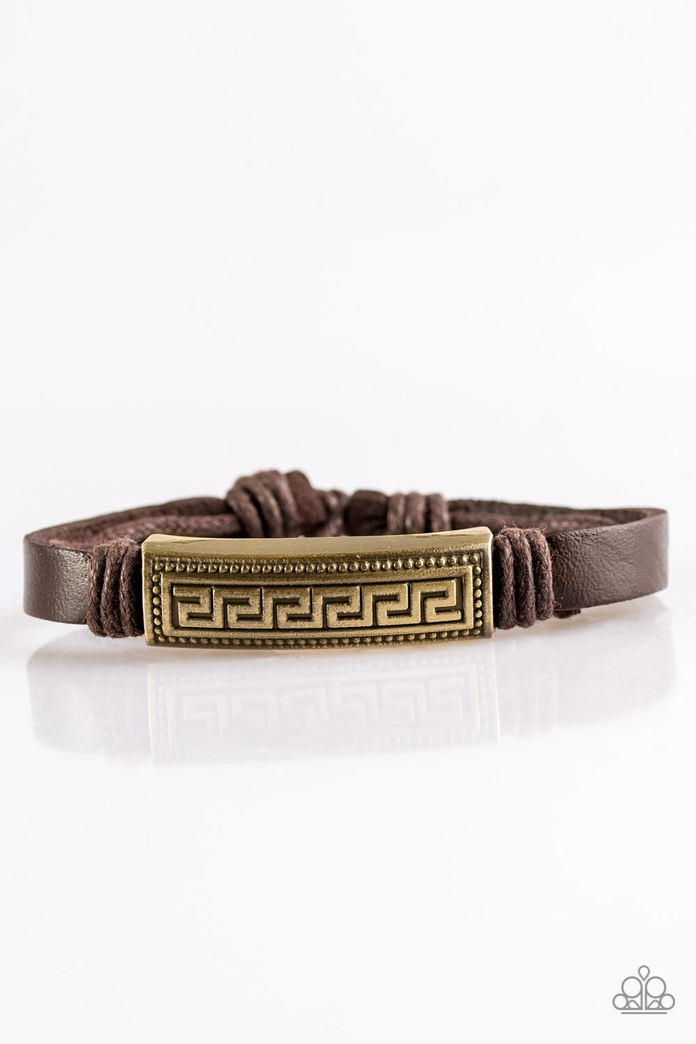 Ruins Raider Brass Paparazzi Bracelet Cashmere Pink Jewels - Cashmere Pink Jewels & Accessories, Cashmere Pink Jewels & Accessories - Paparazzi