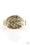 Never LEAF Me Brass Paparazzi Rings Cashmere Pink Jewels