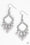Divinely Diamond Silver Paparazzi Earring Cashmere Pink Jewels