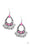 Island Escapade Pink Paparazzi Earrings Cashmere Pink Jewels