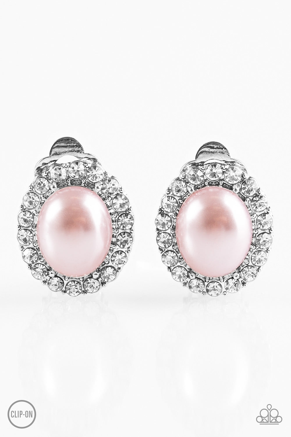 Romantically Regal Pink Paparazzi Earrings Cashmere Pink Jewels - Cashmere Pink Jewels & Accessories, Cashmere Pink Jewels & Accessories - Paparazzi