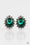 Gala Glamour Green Clip-On Paparazzi Earrings Cashmere Pink Jewels