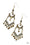 Palace Princess Brass Paparazzi Earring Cashmere Pink Jewels