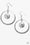 Tundra Trip Silver Paparazzi Earring Cashmere Pink Jewels