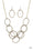 Circus Royale Brass Paparazzi Necklaces Cashmere Pink Jewels