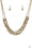 Majestic Marinas Brass Paparazzi Necklaces Cashmere Pink Jewels