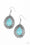 Tribal Tango Blue Paparazzi Earrings Cashmere Pink Jewels