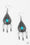 Sahara Song Blue Paparazzi Earrings Cashmere Pink Jewels