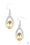 Gatsby Grandeur Yellow Paparazzi Earring Cashmere Pink Jewels