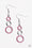 Bubble Bustle Pink Paparazzi Earrings Cashmere Pink Jewels