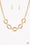 Boss Boulevard Gold Paparazzi Necklace Cashmere Pink Jewels