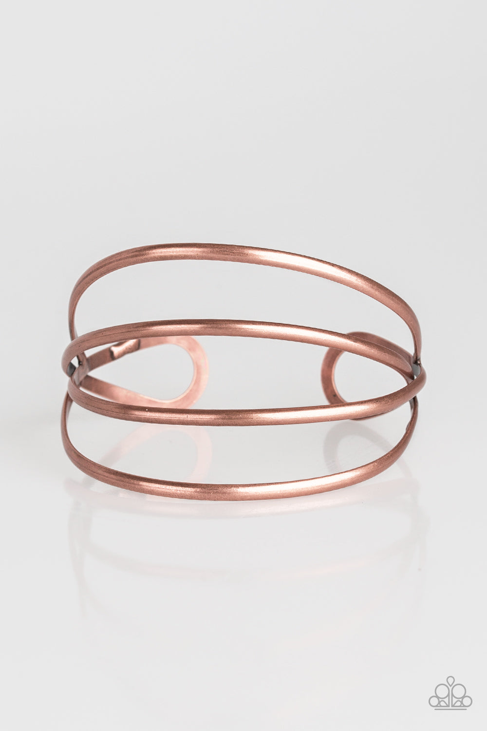 Take A CATWALK Copper Paparazzi Bracelet Cashmere Pink Jewels