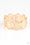 Everyday Elegance Gold Paparazzi Bracelet Cashmere Pink Jewels