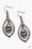 Breaking Glass Ceilings Black Paparazzi Earring Cashmere Pink Jewels