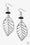 BOUGH Out Black Paparazzi Earrings Cashmere Pink Jewels