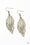 Come Home To Roost Brass Paparazzi Earrings Cashmere Pink Jewels