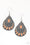 Westside Wildside Brown Paparazzi Earrings Cashmere Pink Jewels