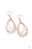 Start Each Day With Sparkle Copper Paparazzi Earring Cashmere Pink Jewels