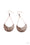 Trading Post Trending Copper Paparazzi Earring Cashmere Pink Jewels