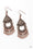 New Delhi Native Copper Paparazzi Earring Cashmere Pink Jewels