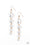 Raining Rhinestones Gold Paparazzi Earring Cashmere Pink Jewels