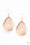 You Look GRATE! Gold Paparazzi Earrings Cashmere Pink Jewels