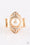Pearl Posh Gold Paparazzi Ring Cashmere Pink Jewels