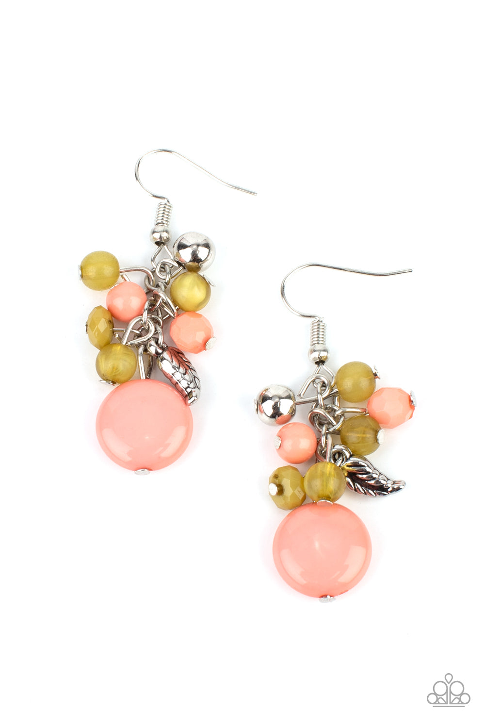 Whimsically Musical Multi Paparazzi Earring Cashmere Pink Jewels